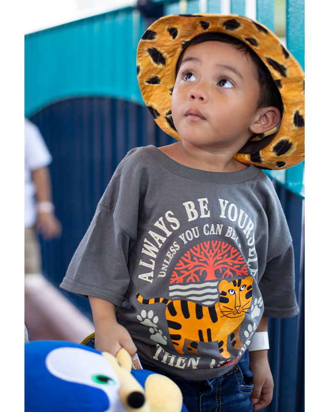YY-Tiger-Tee-Model-Image